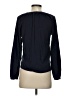 Boden 100% Cotton Blue Long Sleeve Blouse Size 4 - photo 2