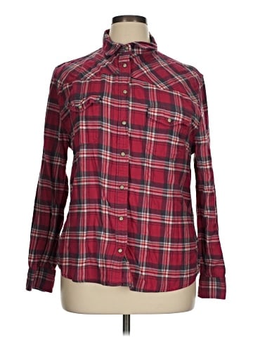 Jachs Girlfriend Long Sleeve Button-Down Shirt (view 1)