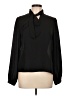 Unbranded Black Long Sleeve Blouse Size L - photo 1