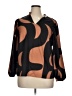 Unbranded Brown 3/4 Sleeve Blouse Size 0X - photo 1