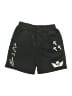Unbranded 100% Polyester Graphic Black Athletic Shorts Size M - photo 1
