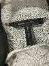 BCBGMAXAZRIA Argyle Fair Isle Marled Polka Dots Solid Stripes Gray Turtleneck Sweater Size M - photo 7
