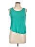 Active 100% Rayon Green Sleeveless T-Shirt Size L - photo 1