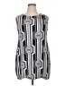 Alfani Graphic Gray Casual Dress Size 0X - photo 1