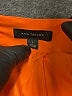 Ann Taylor 100% Polyester Solid Orange Casual Skirt Size 2 - photo 4