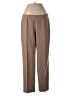 Piazza Sempione Stripes Brown Dress Pants Size EU (IT) 42 / US 6 - photo 1