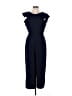 J.Crew 100% Polyester Solid Blue Jumpsuit Size 8 - photo 1