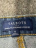 Talbots Outlet Stripes Blue Jeans Size 6 - photo 4