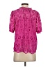 Generation Love 100% Polyester Pink Short Sleeve Blouse Size S - photo 2