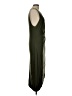 Express Solid Green Casual Dress Size L - photo 4