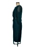 Alexa B 100% Polyester Solid Teal Cocktail Dress Size 8 - photo 5