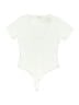 PrettyLittleThing Ivory Short Sleeve Top Size 10 - photo 2