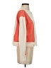 Evereve 100% Cotton Color Block Orange Sweatshirt Size XS - photo 4