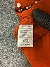 Glam Orange 3/4 Sleeve Blouse Size S - photo 8