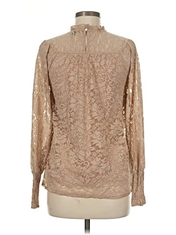 Cable & Gauge Long Sleeve Blouse (view 2)