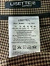 Lisette-L Houndstooth Brown Khakis Size 10 - photo 4