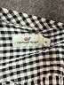 Vineyard Vines Checkered-gingham Gray 3/4 Sleeve Blouse Size M - photo 7