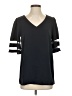 Jouica Black Short Sleeve Blouse Size S - photo 1