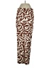 SPANX Print Brown Casual Pants Size S - photo 1
