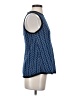 Anthropologie Blue Sleeveless Blouse Size XS - photo 4