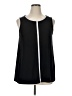 Alfani Black Sleeveless Blouse Size 0X - photo 1