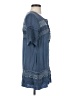 Johnny Was Blue Short Sleeve Blouse Size XS - photo 4