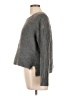 Simply Styled Stripes Gray Pullover Sweater Size L - photo 5