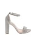 Steve Madden Silver Heels Size 8 1/2 - photo 1