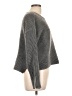 Simply Styled Stripes Gray Pullover Sweater Size L - photo 4