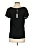 Max Studio Black Short Sleeve T-Shirt Size S - photo 2