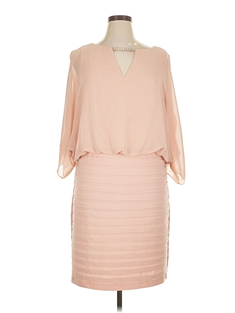 Pre-owned Xscape Cocktail Dress In Pink