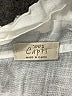 100% CAPRI Solid White Ivory 3/4 Sleeve Button-Down Shirt Size L - photo 7