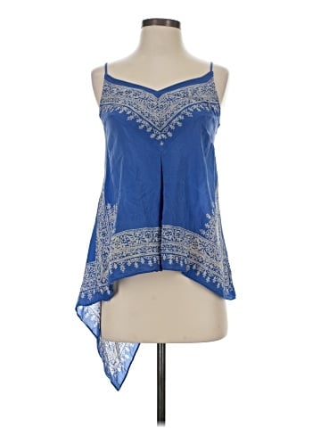 HD in Paris Sleeveless Silk Top (view 1)