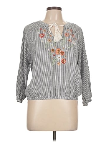 Fashion on Earth 3/4 Sleeve Blouse (view 1)