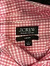 J.Crew 100% Cotton Checkered-gingham Pink Long Sleeve Button-Down Shirt Size 6 - photo 7