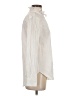 Zara Ivory Long Sleeve Button-Down Shirt Size S - photo 4