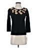 Ruby Rd. Black 3/4 Sleeve T-Shirt Size S (petite) - photo 1
