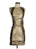 Forever 21 100% Polyurethane Metallic Tan Cocktail Dress Size S - photo 1