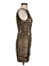 Forever 21 100% Polyurethane Metallic Tan Cocktail Dress Size S - photo 4