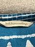 Soft Surroundings Blue 3/4 Sleeve Blouse Size XS - photo 7