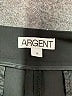 Argent Solid Black Wool Pants Size 18 - photo 4