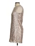 Delia's 100% Polyester Metallic Silver Cocktail Dress Size S - photo 5