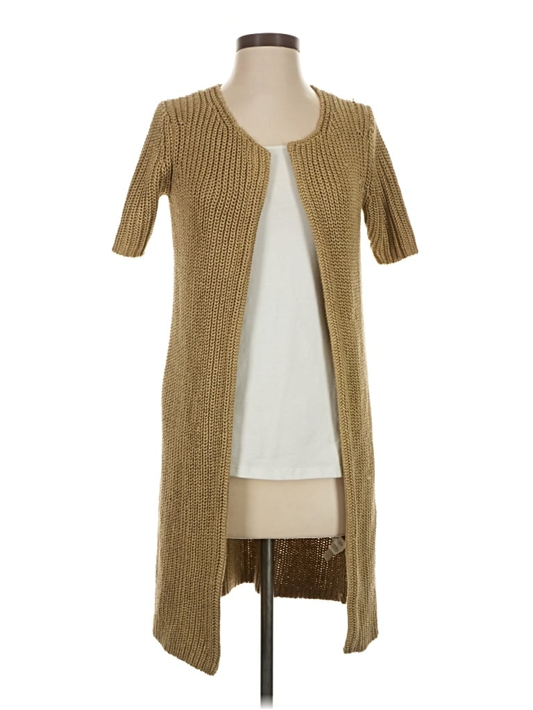 Pre-owned Lucky Brand Kimono In Tan