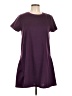 Hype Solid Purple Casual Dress Size XL - photo 1