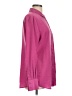 Nine West 100% Polyester Solid Pink Long Sleeve Blouse Size L - photo 4
