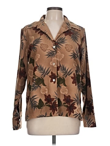 Havana Jack's Cafe Long Sleeve Blouse (view 1)