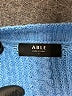 ABLE Chevron-herringbone Blue Pullover Sweater Size S - photo 7