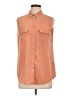 Equipment 100% Silk Orange Blouse Size L - photo 1