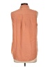 Equipment 100% Silk Orange Blouse Size L - photo 2