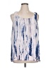 Jessica Simpson Blue Sleeveless Blouse Size XL - photo 1